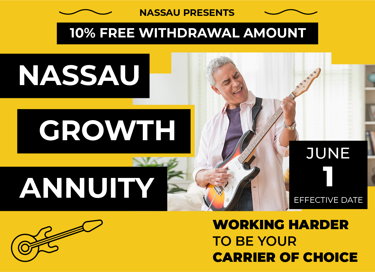 Get Amped: Nassau Growth Annuity’s 10% Free Withdrawal Amount